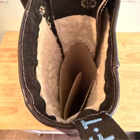 Fluevog Jessamy Knee-High Lace-Up Boots Size 6.5 - Picture 13 of 15